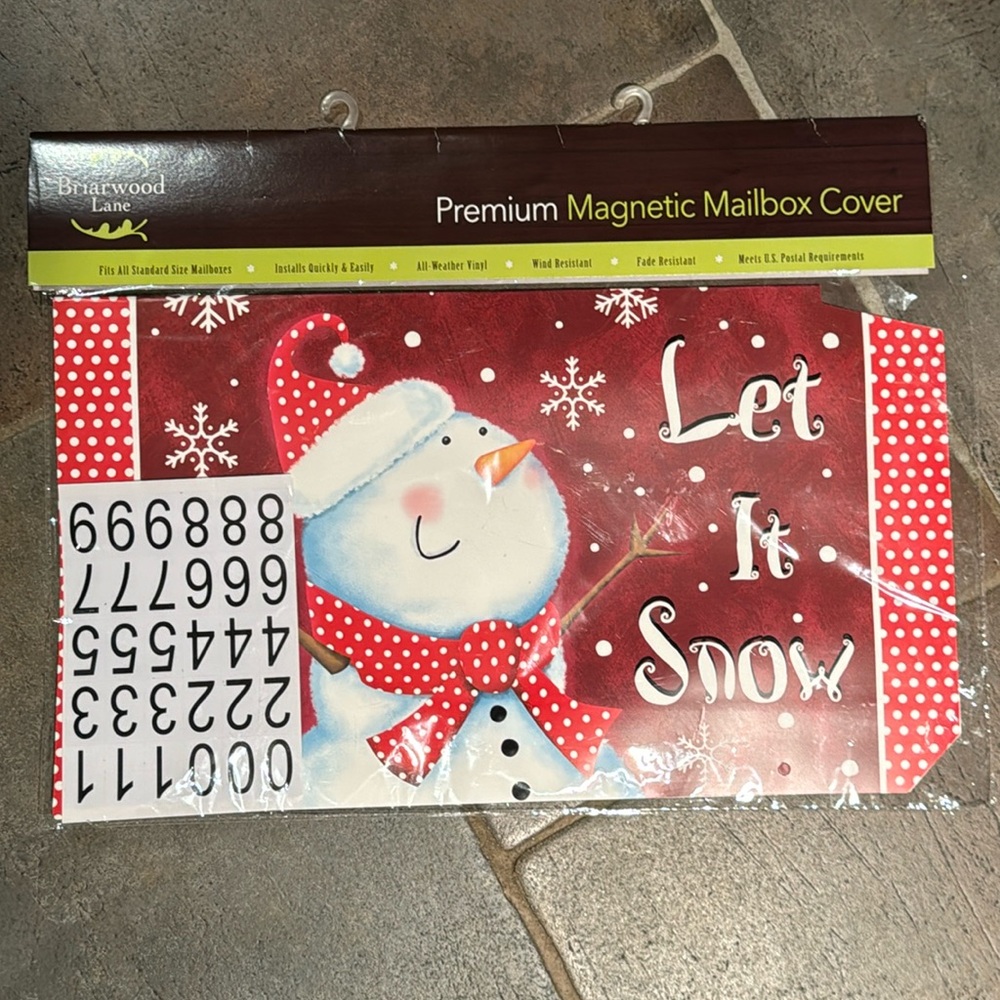 Briarwood Lane premium magnetic mailbox cover all weather vinyl